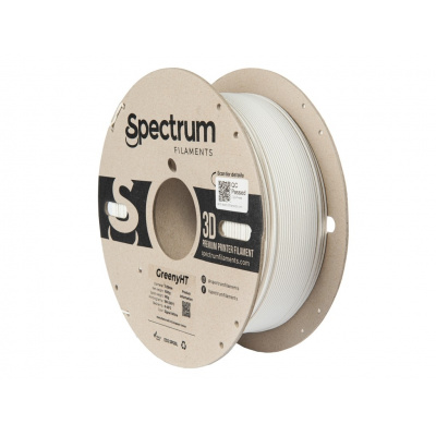 Spectrum 80700 3D филамент, greenyHT, 1,75mm, 1000g, Бял (Signal white)