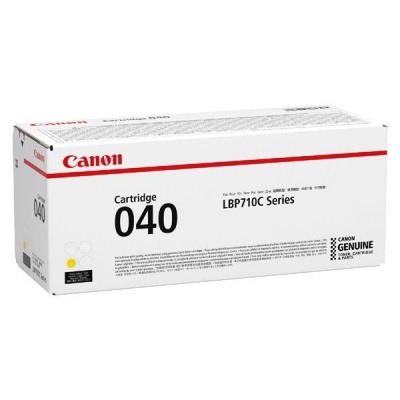 Canon 040Y 0454C001 жълт (yellow) оригинален тонер