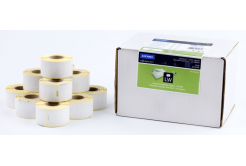 Dymo S0722360 28мм x 89мм бели хартиени адресни етикети