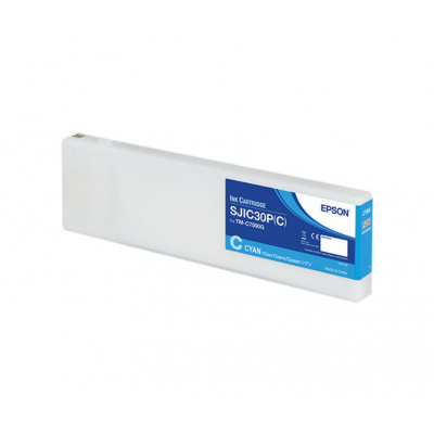 Epson SJIC26P-C C33S020619 за ColorWorks, циан (cyan) оригинална касета