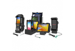 RAM Mounts GDS Tough-Dock Holder (Latch) for Samsung Tab S7, S9 & S9 FE - in IntelliSkin Protective Sleeve - USB-C Power Supply