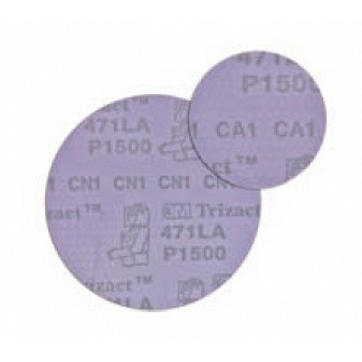 3M Trizact™ 1500 Шлифовъчен диск, P1500, диаметър 75 mm (05601)