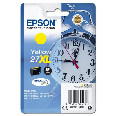 Epson 27XL T2714 жълт (yellow) оригинална касета