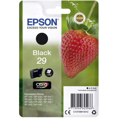 Epson T29 C13T29814012 черен (black) оригинална касета