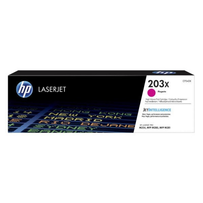 HP 203X CF543X магента (magenta) оригинален тонер