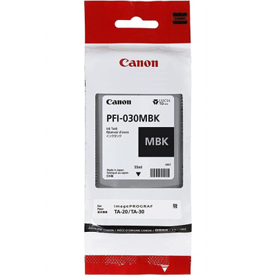 Canon PFI-030MBK 3488C001 матов черен (matt black) оригинална касета