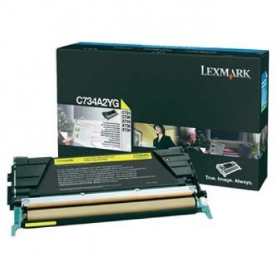 Lexmark C734A2YG жълт (yellow) оригинален тонер