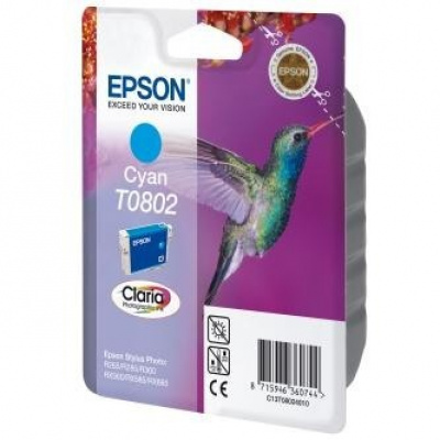 Epson T08024011 циан (cyan) оригинална касета