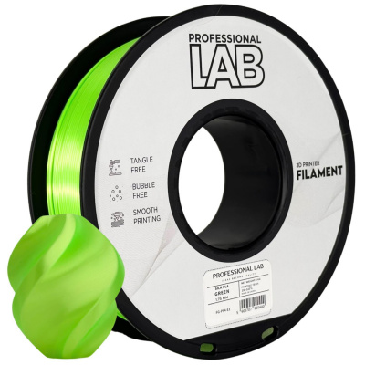 Professional Lab FG-P94-E1, 3D филамент, PLA Silk, 1,75mm, 1000g, Зелен (Green)