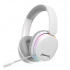 Marvo MONKA ECHO RS HG9070W, sluchátka s mikrofonem, bílá, podsvícená, Tri-mode