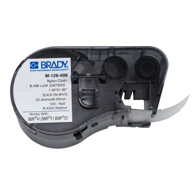 Brady M-128-499 / 131600, етикети 25.40 mm x 48.26 mm