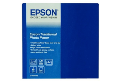 Epson Traditional Photo Paper C13S045050, 330 г/м2, A4, 25 бр., сатен, мастиленоструен, бял, фотографска хартия