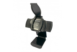 Verbatim 49578 Full HD, Уеб камера, 2560x1440, 1920x1080, USB 2.0, Windows, Mac OS X, Linux kernel, Android Chrome, FULL HD, 30 FPS, черно