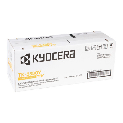 Kyocera TK-5380Y 1T02Z0ANL0 жълт (yellow) оригинален тонер