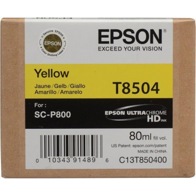Epson T8504 C13T850400 жълт (yellow) оригинална касета