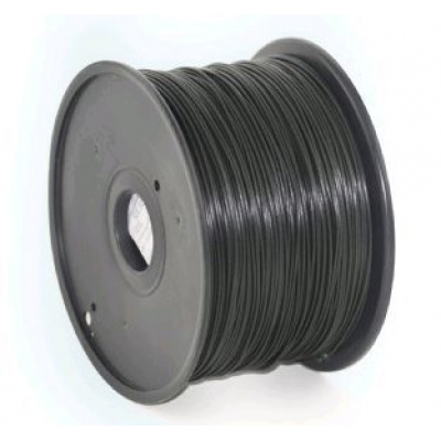 GEMBIRD 3DP-PLA1.75-01-BK, 3D филамент, PLA, 1,75mm, 1000g, Черно