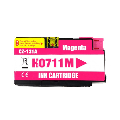 Съвместими касети с HP 711 BG131A цикламен (magenta)