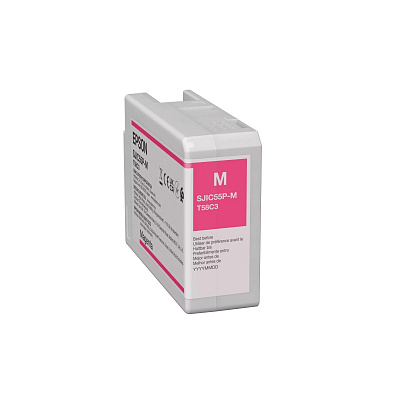 Epson SJIC55-M C13T58C340 за ColorWorks, пурпурна (magenta) оригинална касета