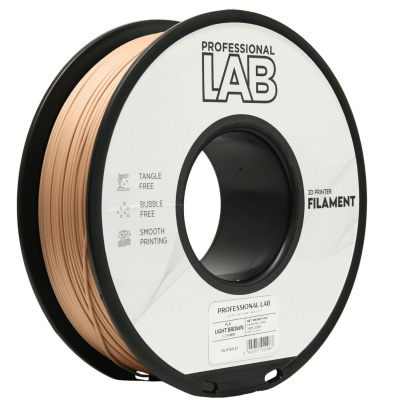 Professional Lab FG-P164-E1, 3D филамент, PLA, 1,75mm, 1000g, Светло кафяв (Light brown)