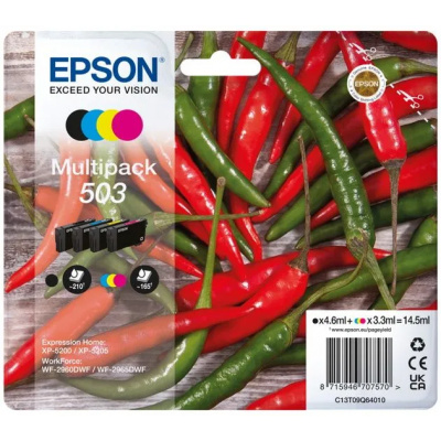 Epson 503 T09Q640 C13T09Q64010 цвят (CMYK) оригинален комплект касети