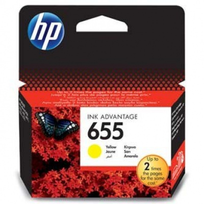 HP 655 CZ112AE жълт (yellow) оригинална касета