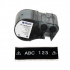 Brady M5C-1500-595-BK-WT / 170947, 38.10 mm x 7.62 m, Винил, бял печат / черен фон