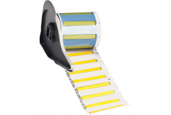 Brady M7-125-175-342-YL / 174545, PermaSleeve маркерни ръкави за кабели, 44.83 mm x 6.00 mm