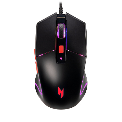 Acer Nitro NMW100/Геймърска/Оптична/За дясна ръка/7 200 DPI/Кабелна USB-A/Черна