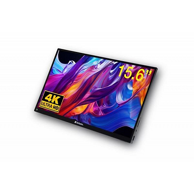 Verbatim PM-15-4K Преносим сензорен монитор 15,6", 4K Ultra HD, Metal Housing