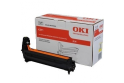 OKI 44035547 бял (white) оригинален цилиндричен блок