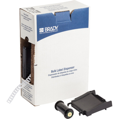 Brady BM-12x4.4-7696-WT / 312129, Bulk Rigid DuraSleeve Вложки, 12.00 mm x 4.40 mm