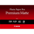 Canon Photo Paper Premium Matte PM-101 8657B017, 210 г/м2, 16.54x23.39", A2, 20 бр., smooth, мат, бял, фотографска хартия