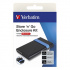 Verbatim 53106 Store 'N' Go Комплект капаци за вътрешен HDD/SSD, 2.5", USB 3.0 (3.2 Gen 1), черно
