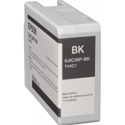 Epson SJIC36P-K C13T44C140 pro ColorWorкомпютри черен (black) оригинална касета