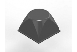 3M Bumpon™ SJ5514 сив, плато = 4 бр.