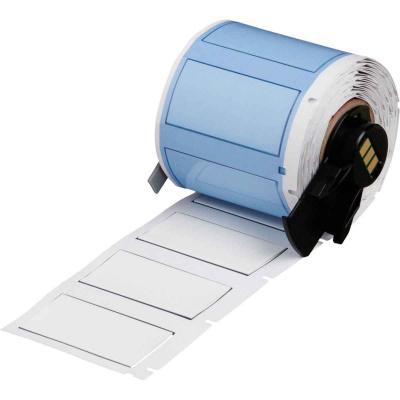 Brady M6-500-175-342-WT / 173668, PermaSleeve маркерни ръкави за кабели, 44.83 mm x 21.61 mm