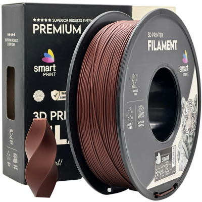 Smart Print FG-S72-E1, 3D филамент, PLA, 1,75mm, 1000g, Кафяв (Chocolate)