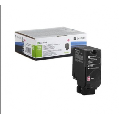 Lexmark 74C20M0 магента (magenta) оригинален тонер