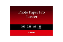 Canon Photo Paper Luster LU-101 6211B026, 16.54x23.39", A2, 25 бр., лъскав, бял, фотографска хартия