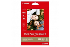 Canon Photo Paper Plus Glossy 2311B018, 275 г/м2, 5x7", 13x18см, 20 бр., лъскав, бял, фотографска хартия