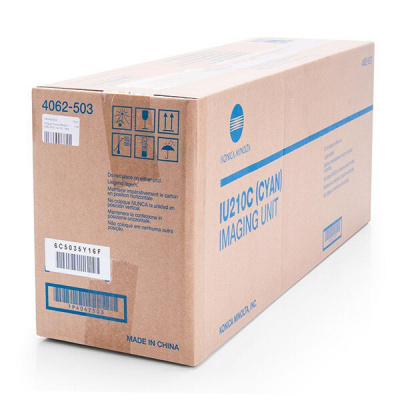 Konica Minolta IU210C 4062-503 циан (cyan) оригинален цилиндричен блок