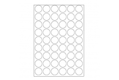 Самозалепващи етикети 30 x 30 mm, 54 етикети A4, 100 листа