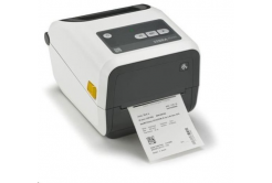 Zebra ZD420 ZD42H42-T0EW02EZ TT Здравеопазване принтер за етикети, 203 dpi, MS, RTC, EPLII, ZPLII, USB, BT, Wi-Fi, бял