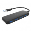 USB (3.0) hub 4-port, DHC-CT110, черен Hewlett-Packard