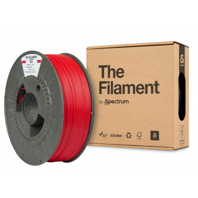 "The Filament" by Spectrum TF-24210, ASA, 1,75mm, 1000g, Червен (Pure red)