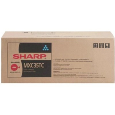 Sharp MX-C35TC лазурен (cyan) оригинален тонер