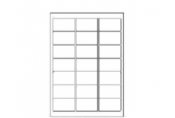 Самозалепващи етикети 63,5 x 38,1 mm, 21 етикети A4, 100 листа