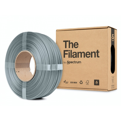 "The Filament" by Spectrum TF-24118, ReFill PETG CF, 1,75mm, 1000g, Сив (Grey)