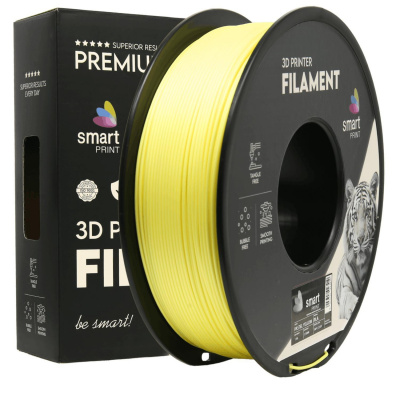 Smart Print FG-S170-E1, 3D филамент, PLA, 1,75mm, 1000g, Жълт (Pastel yellow)