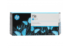 HP 738 676M6A циан (cyan) оригинална касета